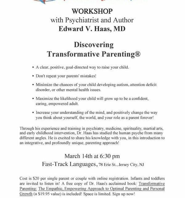 Workshop: March 14th at Fast Track! (Postponed)